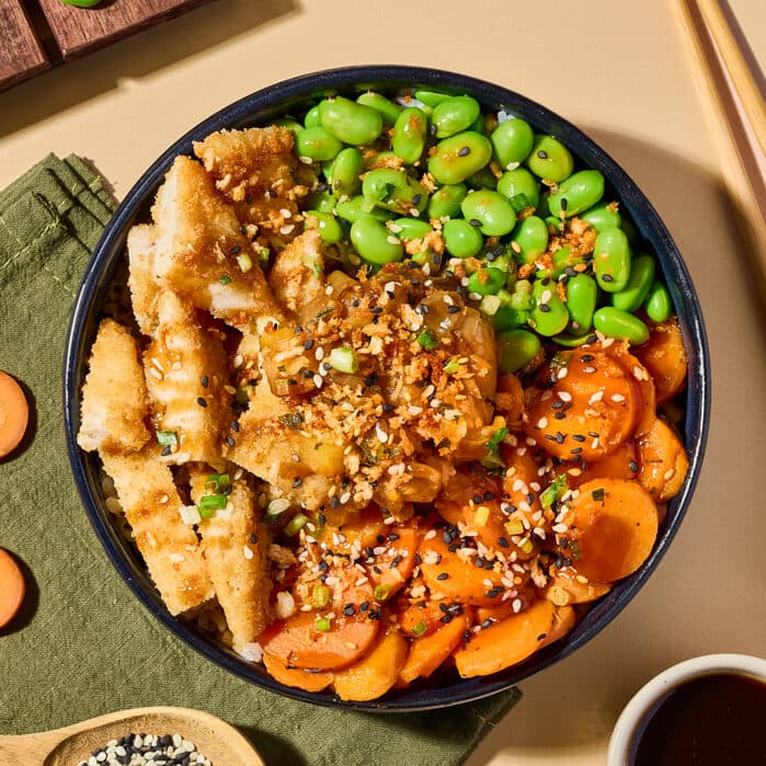 Bowl protéiné FreshFit 1 - Recette équilibrée riche en protéines pour la performance sportive